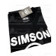 póló, fekete színű, XL méret, 100% pamut SIMSON 
