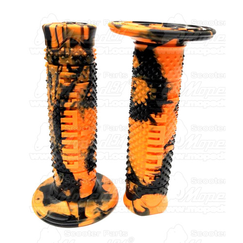 markolat motorkerékpár narancs-fekete párban kígyóbőr mintás 120 mm DOMINO