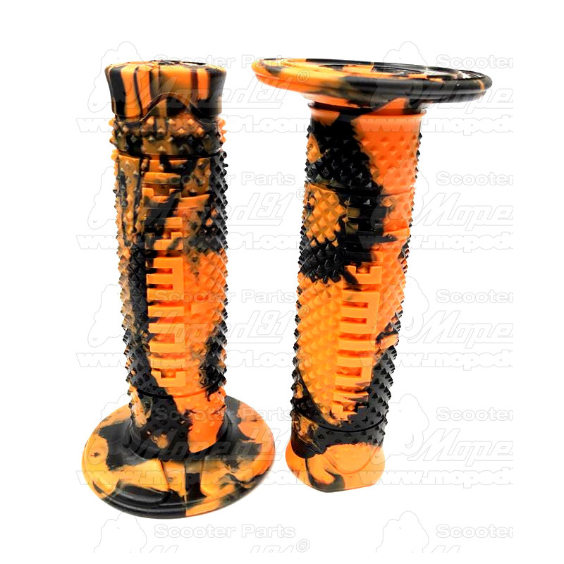 markolat motorkerékpár narancs-fekete párban kígyóbőr mintás 120 mm DOMINO