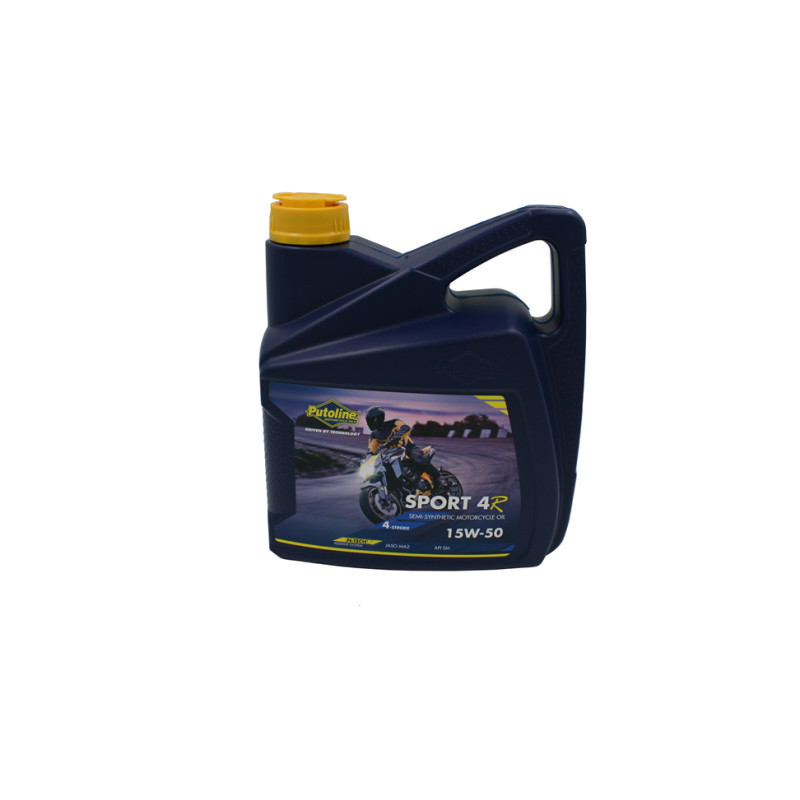 PUTOLINE Sport 4R 15W-50 motorkerékpár-olaj. Kiszerelés: 4L