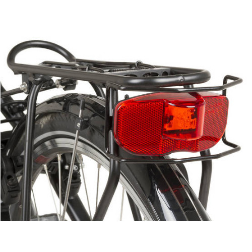 kerékpár lámpa hátsó (piros fényű), elemes AA SMART