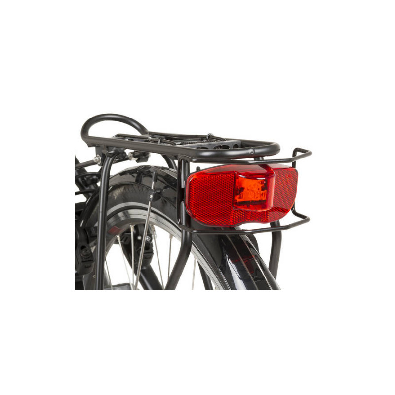 kerékpár lámpa hátsó (piros fényű), elemes AA SMART