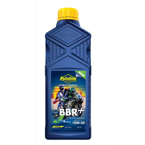 PUTOLINE N-TECH® BBR+ 10W-30 motorkerékpár-olaj. Kiszerelés: 1L