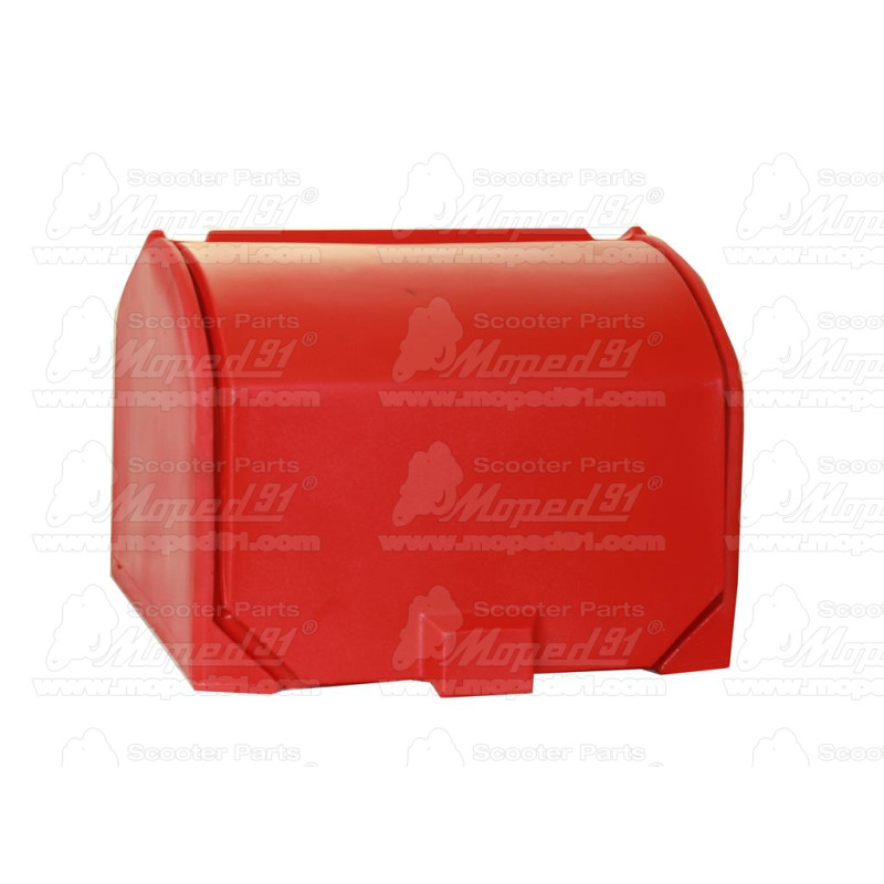 pizza doboz robogóra 120L piros szigetelés nélkül (55x48x35) 6,3kg csomagtartó