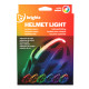 kerékpár fejvédő színes led világítás BRIGHT