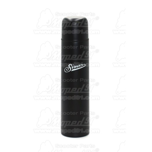 Termo palack fekete, puha SIMSON betűkkel, kapacitás: 750 ml