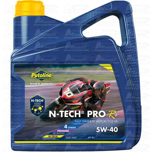 PUTOLINE N-TECH® PRO R 5W-40 a Putoline Oil által valaha gyártott legfejlettebb, teljesen szintetikus 4 ütemű motorolaj. Az egye