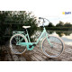LYNX Kerékpár 28" 3 seb. 18" váz pistacia LADY CARIBBEAN- CITY ( súly: 15,4 kg)