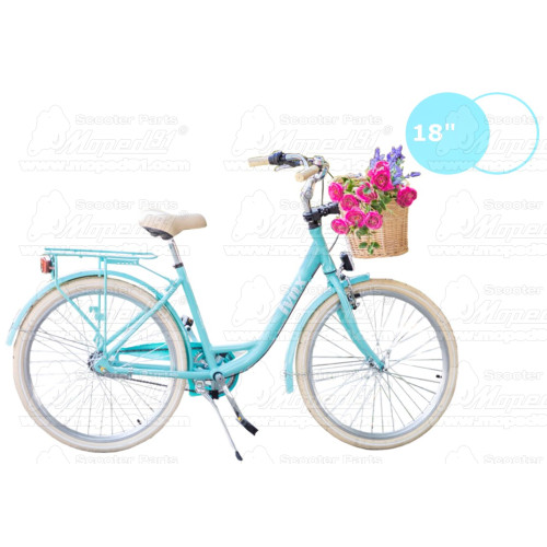 LYNX Kerékpár 28" 3 seb. 18" váz turkiz LADY CARIBBEAN- CITY ( súly: 15,4 kg)