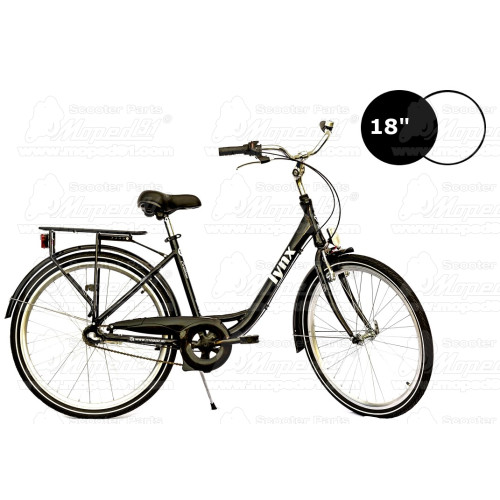 LYNX Kerékpár 28" 3 seb. 18" váz black UNISEX CARIBBEAN- CITY ( súly: 15,4 kg)