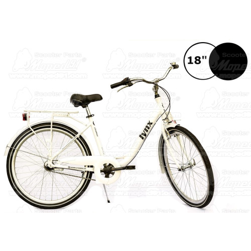LYNX Kerékpár 28" 3 seb. 18" váz white LADY CARIBBEAN- CITY ( súly: 15,4 kg)