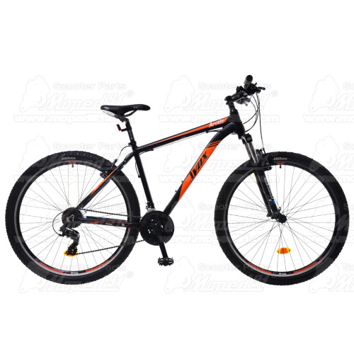 LYNX Kerékpár 29" 21 seb. 19" váz matt black- UV orange MAN ARTIC- MTB, V-fék ( súly: 15,5 kg)