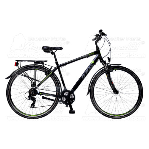 LYNX Kerékpár 28" 21 seb. 21" váz matt black- UV green MAN BALTIC- Trekking ( súly: 16,3 kg)