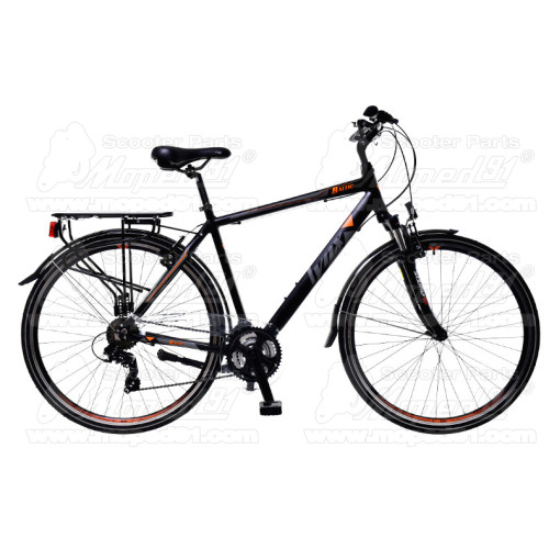 LYNX Kerékpár 28" 21 seb. 19" váz matt black- UV orange MAN BALTIC- Trekking ( súly: 16,3 kg)