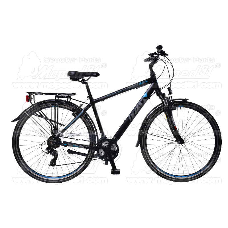LYNX Kerékpár 28" 21 seb. 19" váz matt black- UV blue MAN BALTIC- Trekking ( súly: 16,3 kg)