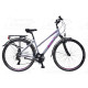 LYNX Kerékpár 28" 21 seb. 19" váz matt ezüst- lila LADY BALTIC- Trekking ( súly: 16,3 kg)