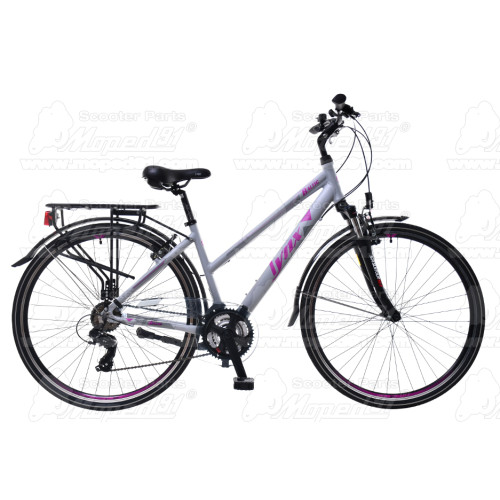 LYNX Kerékpár 28" 21 seb. 17" váz matt ezüst-lila LADY BALTIC- Trekking ( súly: 16,3 kg)