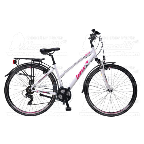 LYNX Kerékpár 28" 21 seb. 17" váz fehér-pink LADY BALTIC- Trekking ( súly: 16,3kg)