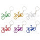 kerékpár kulcstartó szett, többféle színben, alumínium, 12 db, VENTURA, Német Minőség