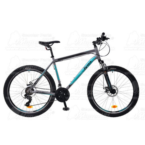 LYNX Kerékpár 26" 21 seb. 20" váz grey-türkiz CASPIAN- MTB disc brake ( súly: 13,9 kg)