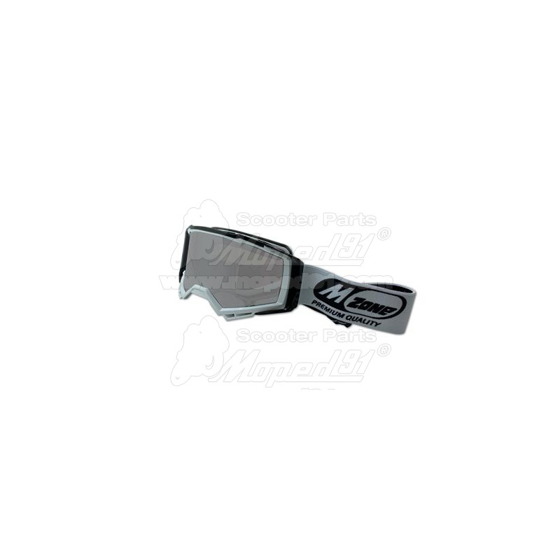 szemüveg cross szimpla karcálló felülettel ellátott szürke lencsével, tükörbevonattal, 3rétegű szivaccsal, 3vonalas csúszásgátló