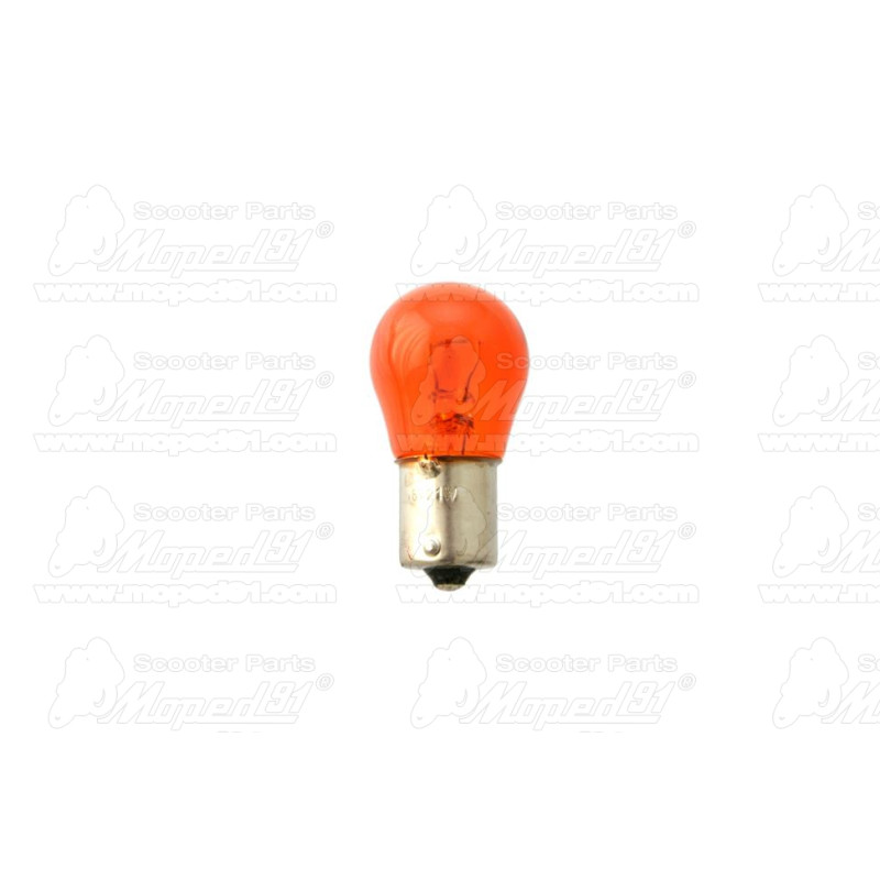 izzó 6V 21W BA15s narancs SIMSON S 50 / S 51 / S 53 / S 70 / ROLLER SR 50 / MZ TS 250 irányjelző (090544) Német Gyári Minőség MZ