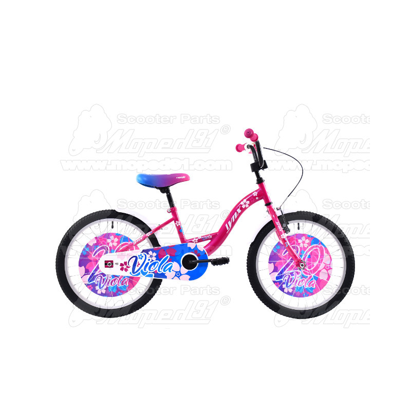LYNX Kerékpár 20" 10,5" váz pink- purple-blue KID-VIOLA 