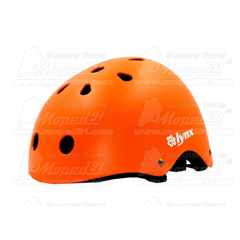kerékpár fejvédő SKIP, L (58-61), ,unisex, narancs, ABS héj, EPS hab,állítható hevedercsatt, könnyebben változtatható pánthossz