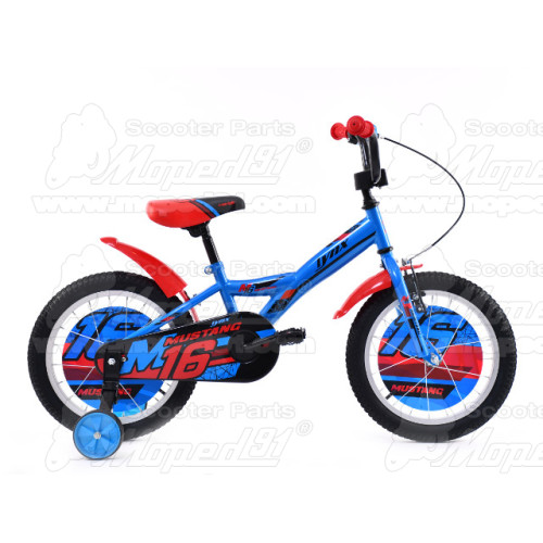 LYNX Kerékpár 16" 10" váz blue-red KID-MUSTANG 