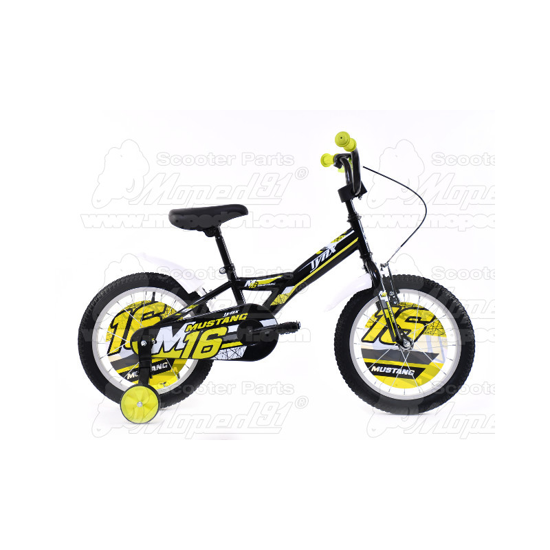 LYNX Kerékpár 16" 10" váz green KID-MUSTANG 