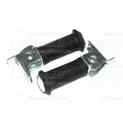 pótlábtartó felhajthatós párban SIMSON S 50 / S 51 / S 70 / S 53 / S 83 / SCHWALBE KR51 / SPERBER / STAR (344600) Német Minőség 