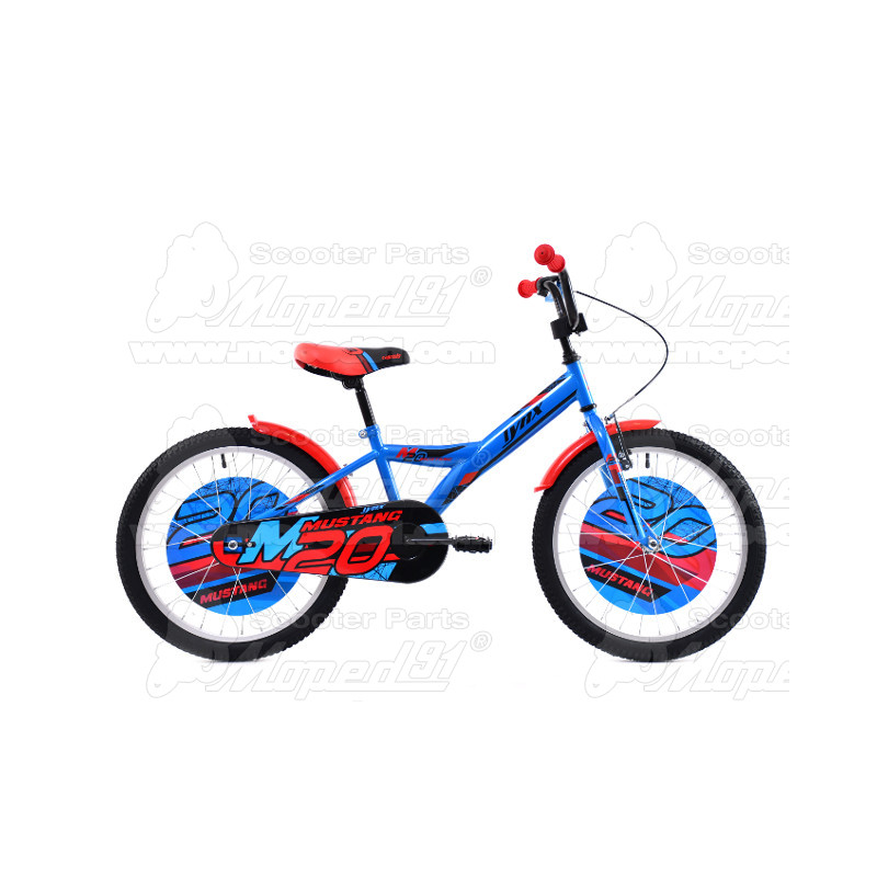 LYNX Kerékpár 20" 10,5" váz blue-red KID-MUSTANG 