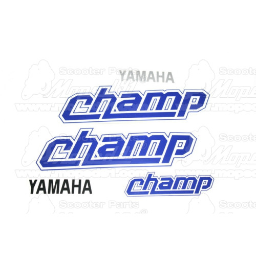 matrica szett YAMAHA CHAMP kicsi, több színben