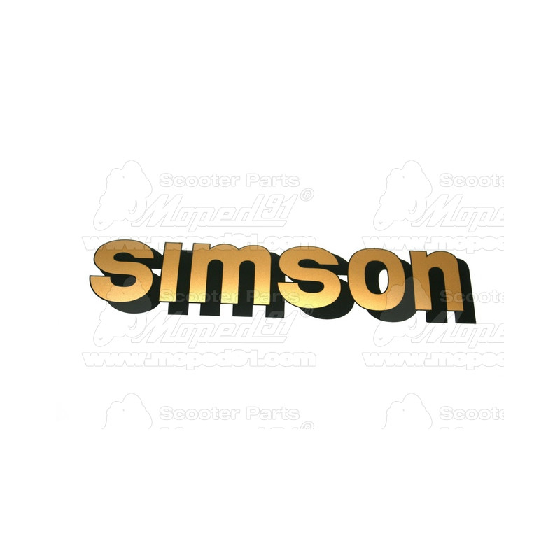 matrica SIMSON tankra arany