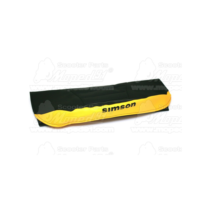 nyereghuzat SIMSON ROLLER SR 50 / ROLLER SR 80 fekete-sárga (500571)